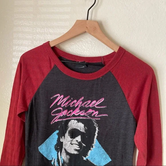 Bravado | Michael Jackson Beat It Raglan Tee - Picture 2 of 7